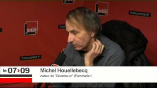 Michel Houellebecq  quotMon livre est une satirequot [upl. by Saideman]