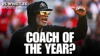 Brandon Marcello Discusses Why Deion Sanders Could Win Coach of the Year 25 Whistles S3 EP56 [upl. by Elehcar]