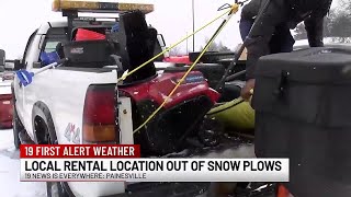 Snow shovels salt and snow blowers in high demand [upl. by Hudson288]