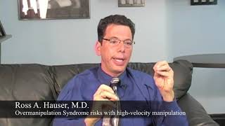 Overmanipulation syndrome  Risks of high velocity chiropractic adjustments [upl. by Upali]