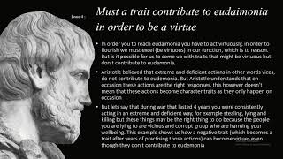 Issues with Aristotelian virtue ethics [upl. by Benyamin601]