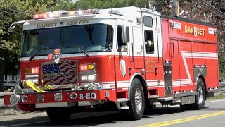 Nanuet FD 8EQ Responding [upl. by Cathrine]