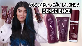 ❤️ RECONSTRUÇÃO INTENSA para cabelos extremamente danificados Senscience Inner Restore Intensif [upl. by Ahseena]