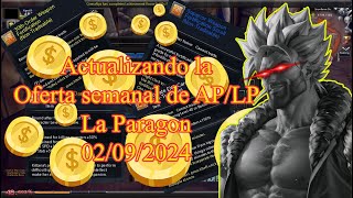 Actualizando la Oferta Semanal AP LP y Paragon 0209  09  Aura Kingdom Private Server [upl. by Volny]