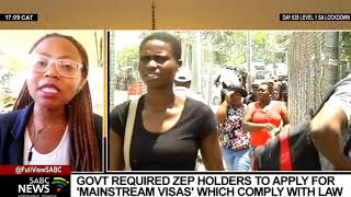 Zim Permits  Confusion over governments decision on Zimbabweans living in SA Tshegofatso Mothapo [upl. by Zampino]