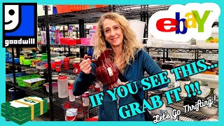 I got a BIG SURPRISE at GOODWILL  THRIFT WITH ME  Thrifting Vegas HOUSE  Shopping and HAUL [upl. by Ak359]