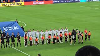 Argentina 🇦🇷 National Anthem vs Canada Semifinal Copa America 2024 Metlife Stadium NJ July 9 [upl. by Eesdnil]