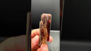 Brookite Crystal from Pakistan  Fine Art minerals  Brookite [upl. by Aliakam15]