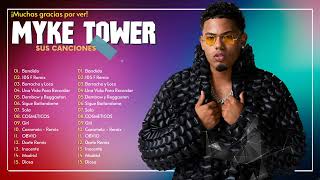 Myke Tower Grandes Exitos 2024  Las Mejores Canciones De Myke Tower  Mix Reggaeton 2024 [upl. by Lansing]