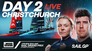 2024 ITM New Zealand Sail Grand Prix  Day 2 [upl. by Schoenburg715]