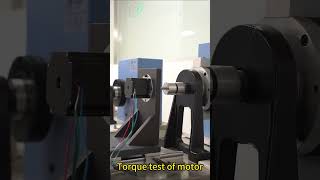 Torque test of motor shorts servomotor steppermotor industrial mechanic automation biology [upl. by Kara373]