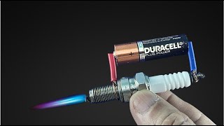 How to make a simple welding machine from SPARK PLUG at homeAmazing Smart [upl. by Bittner158]