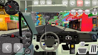 Minibus Simulator Vietnam Car Ford transit  Driving GamePlay [upl. by Maziar998]