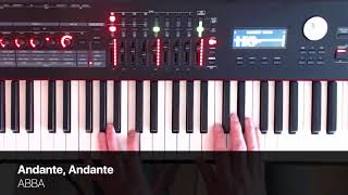 Andante Andante  ABBA  Piano Cover [upl. by Yurt263]