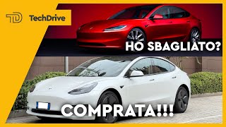 NUOVA TESLA MODEL 3 MA HO APPENA COMPRATO LA quotVECCHIAquot LONG RANGE RWD Pentito [upl. by Idissak]