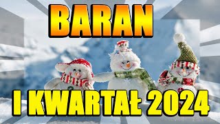 BARAN TAROT HOROSKOP I KWARTAŁ 2024 [upl. by Novah679]