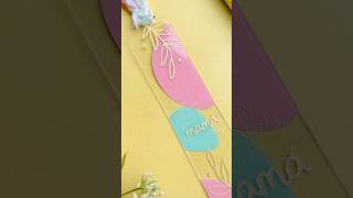 Cómo hacer un separador de libros acrílico 🔖 Idea regalo para diadelasMADRES cricut  Scraptips [upl. by Aynodal]