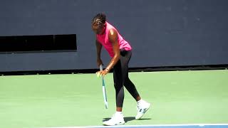 Coco Gauff Serve Slow Motion  Next Gen Serve Technique [upl. by Arorua]