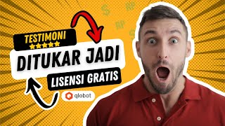 WOW ❗ LISENSI 3 BULAN SEKARANG GRATIS ❗ TUKAR VIDEO TESTIMONI JADI LISENSI GRATIS TOOLS QLOBOT ❗ [upl. by Hatfield]