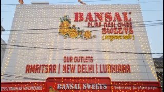 Bansal sweets Amritsar Waale opens up their shop in Ludhiana [upl. by Johnathan757]