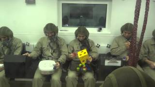 UND Altitude chamber Simulated hypoxia experience at 25000 ft height [upl. by Narrat]