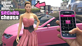 GTA 5  Secret Phone Cheats 2021 PC PS4 PS5 Xbox One amp Xbox 360 [upl. by Bruell774]