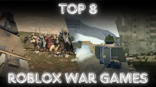 8 Best Roblox War Games 2024 [upl. by Eilraep]