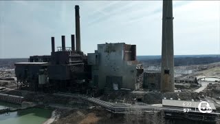 Northeast Ohio city to implode part of power plant [upl. by Notrem]