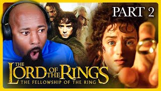 I FINALLY Watched Lord Of The Rings Fellowship Of The RingEXTENDED EDITION Movie Reaction [upl. by Esorbma]