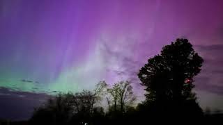 Northern Lights in Perth Ontario on May 10th11th 2024 [upl. by Olimpia]