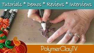 How to use Resin Adornments Embellishments to make polymer clay projects [upl. by Alverta]