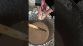 Traditional sweet potato flour production [upl. by Aij166]