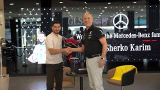 Welcome to the Mercedes family Sherko Kareem [upl. by Papst353]