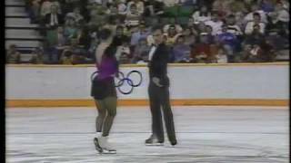 Wilson amp McCall CAN  1988 Calgary Ice Dancing Original Set Pattern US ABC [upl. by Narat]