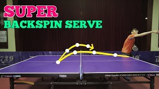 Learning Incredible Ghost Serve Super Backspin  MLFM Table Tennis Tutorial [upl. by Sjoberg898]