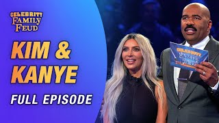 The Kardashians vs The West Family Full Episode  Celebrity Family Feud [upl. by Alyhc]