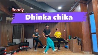 Dhinka Chika  Ready  Dance Fitness Cover  HighEnergy Bollywood Fitness  Zumba [upl. by Llenwad249]