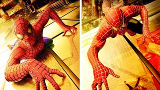 SPIDERMAN 1 amp 2 MOVIES recreated in PS5 [upl. by Siduhey614]