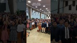 Mocidade da assembleia de Deus em Porto Velho  Umadvel viralvideo choir gospel [upl. by Ronni]