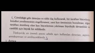 ANEMİ quotkansızlıkquot Aidin Salih  Gerçek Tıp  Şifalı Bilgiler [upl. by Ciapas]