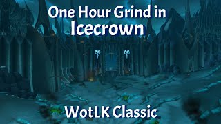 One Hour Grind in IcecrownSaronite and Titanium Ore FarmingWotLK Classic [upl. by Eidob899]