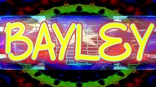 Bayley entrance video [upl. by Ertemed]