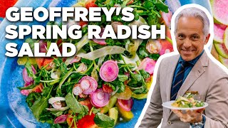 Geoffrey Zakarians Spring Radish Salad  The Kitchen  Food Network [upl. by Allemaj]