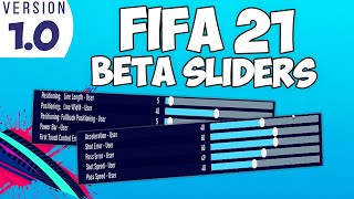 FIFA 21 Sliders for FIFA 14 Difficult Slow Gameplay Realism Header  FIFA 14 [upl. by Atalie112]