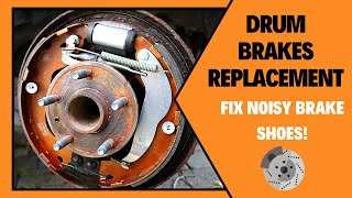 How to Change Drum Brakes For Beginners [upl. by Eiznek444]