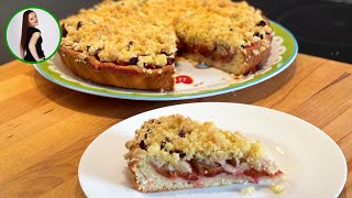 Zwetschgenkuchen mit Streusel Rezept  Schneller Pflaumenkuchen [upl. by Eedna]