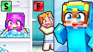 Rating My FRIEND’S SECRETS in Minecraft [upl. by Amabel692]