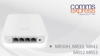 Cisco Meraki MR30H MR33 MR42 MR52 MR53 Access Point [upl. by Tranquada]