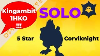 How to SOLO 5 star Corviknight Ghost Tera Type  Kingambit  Pokemon Scarlet and Violet [upl. by Noonan]