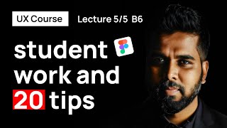 Student Presentations QampA and 20 Tips for Landing Your First UX Design Job Batch 6  Lecture 5 [upl. by Aicel]